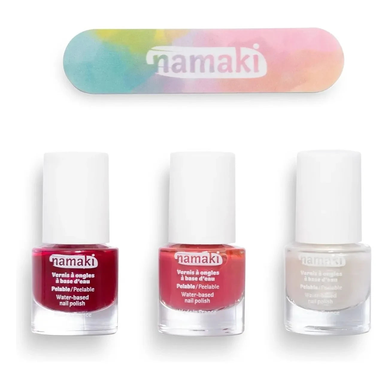Namaki - Meyveli Şerbet Oje Seti - 3'lü Set | Pembe