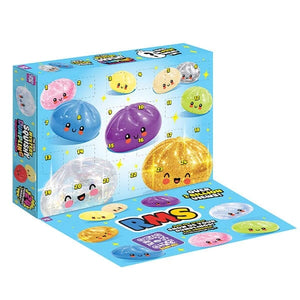 RMS - Gizemli 24lü Dumpling Buns Mini Squishy Sıkılabilir Oyuncak Seti