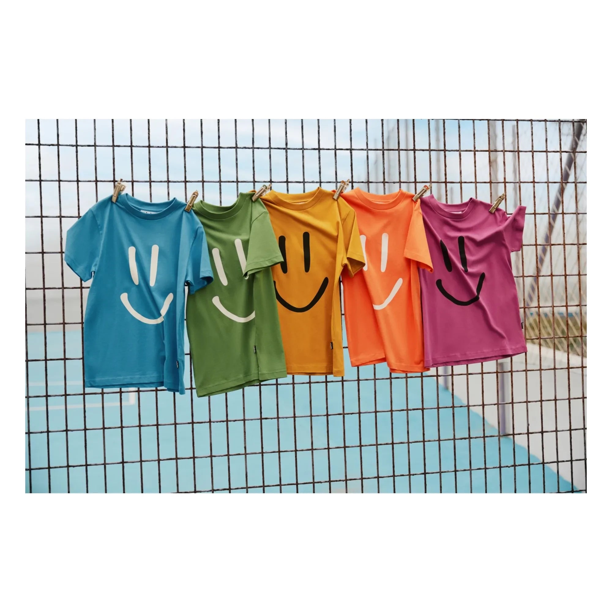 Molo - Roxo Smile Bio-Baumwoll-T-Shirt | Grün