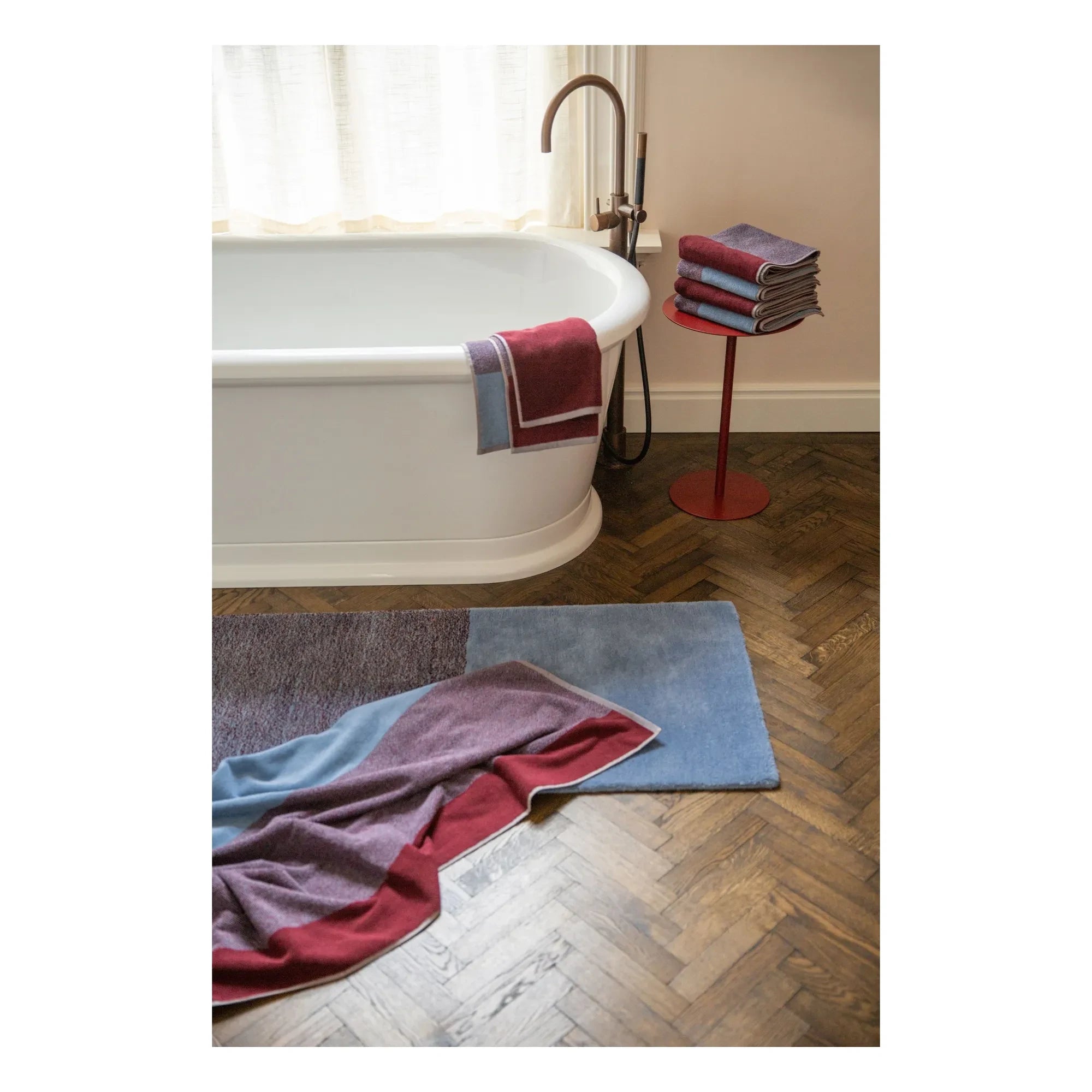 Suite 702 - Lex Pott Havlular - 2'li Set | Bordo