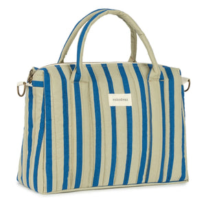 Nobodinoz - Stories Baby Stroller Organizer Bag | Blue