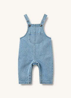 Wheat - Salopette Ivan in cotone biologico | Blu