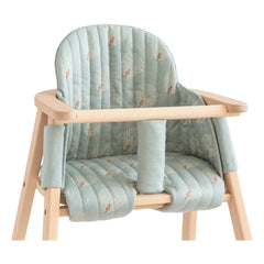 Nobodinoz - Growing Green Mama Chair Cushion Cover | Green Water