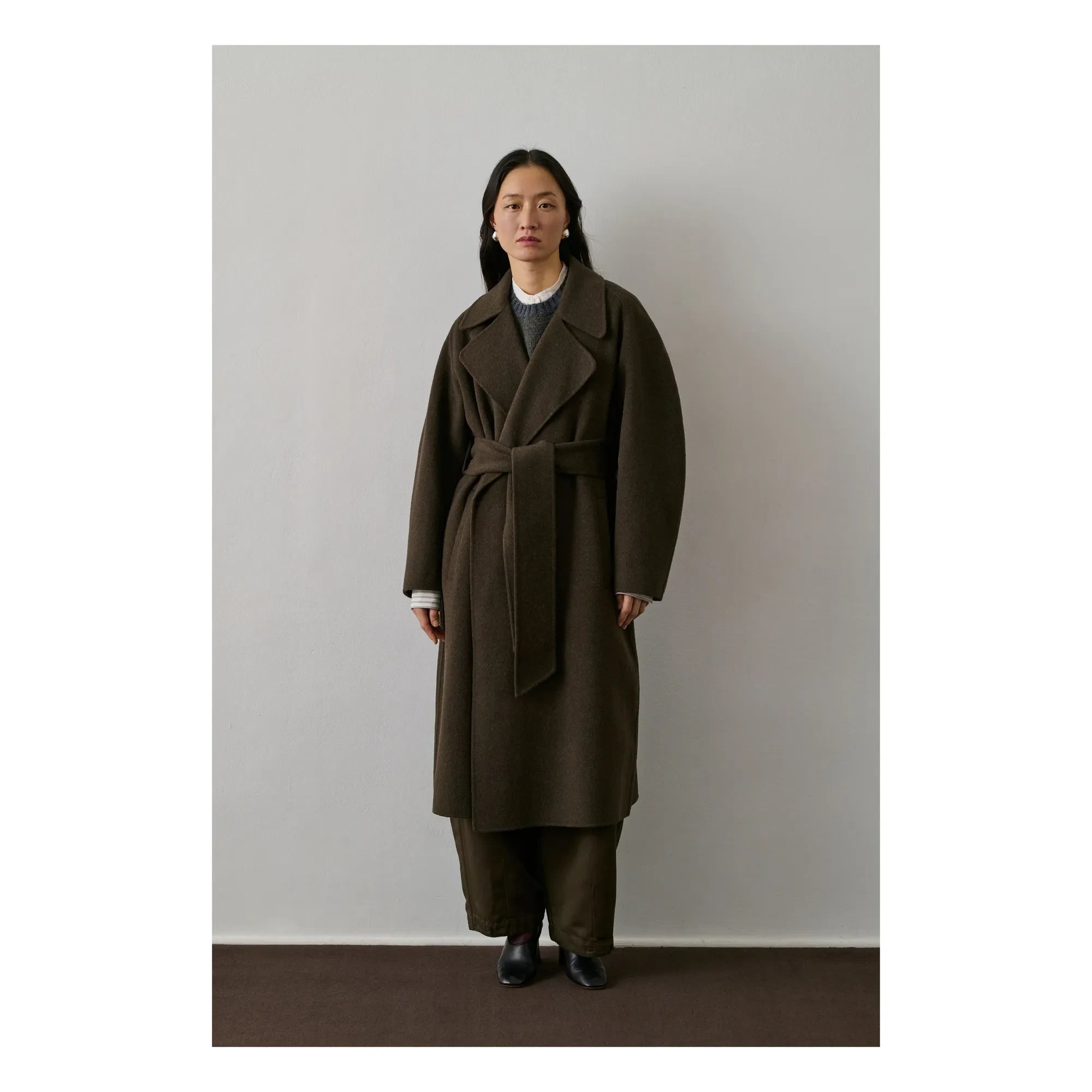 Soeur - Harvard Wool Coat | Khaki Brown
