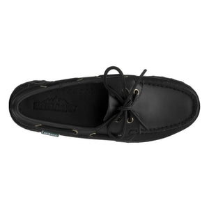 Sebago - Ranger Waxy Mokassins | Schwarz