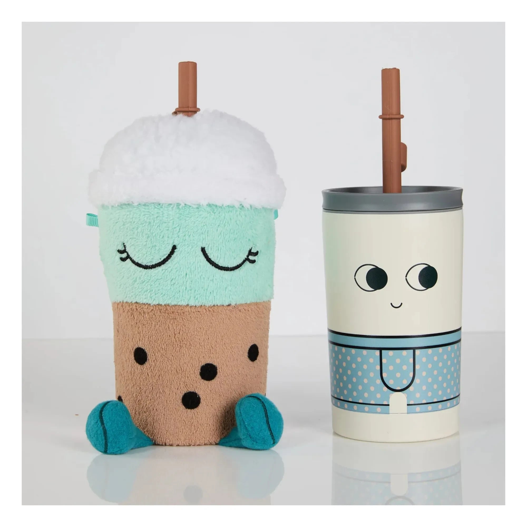 Asobu - Heat Insulated Tumbler with Removable Beanie Cover | Blue