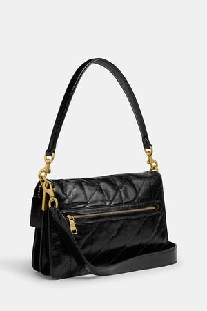 Coach Tabby Chain Shoulder Bag With Quilting Deri Çanta
