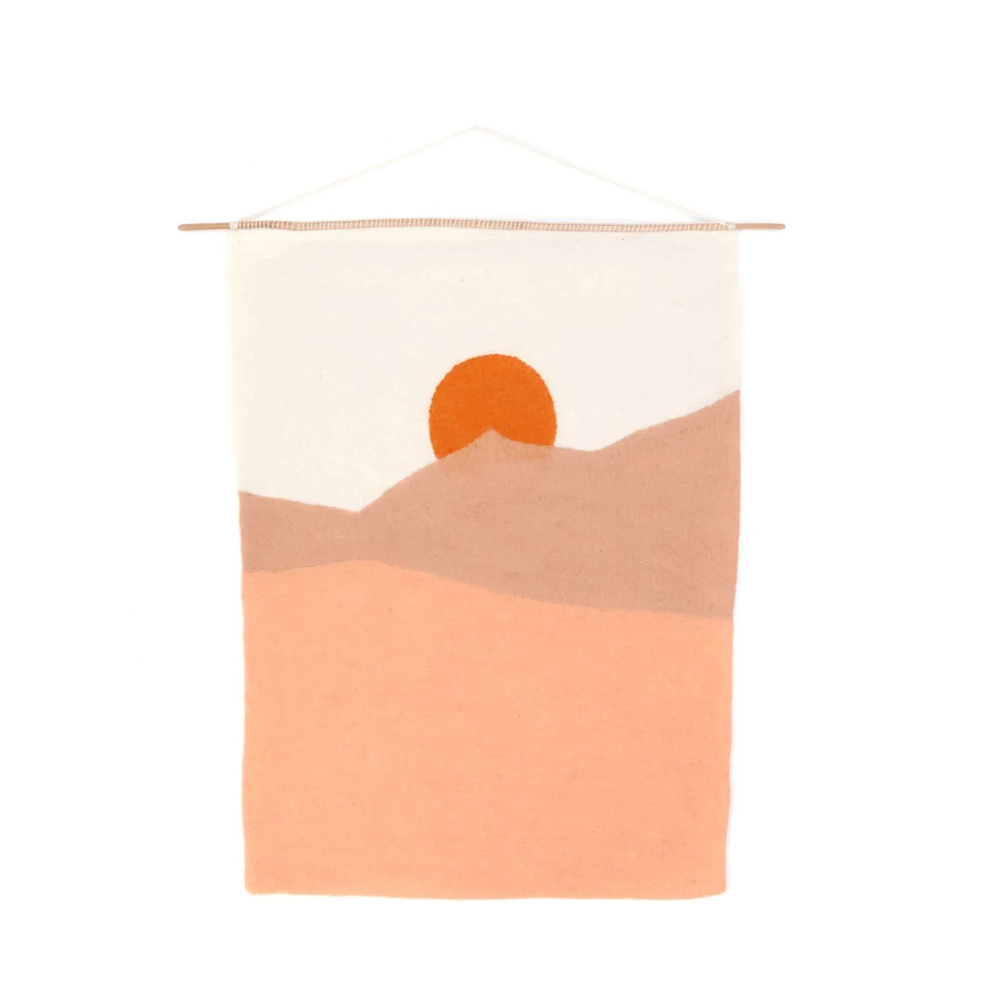 Muskhane - Felt morning wall hangings | Powder