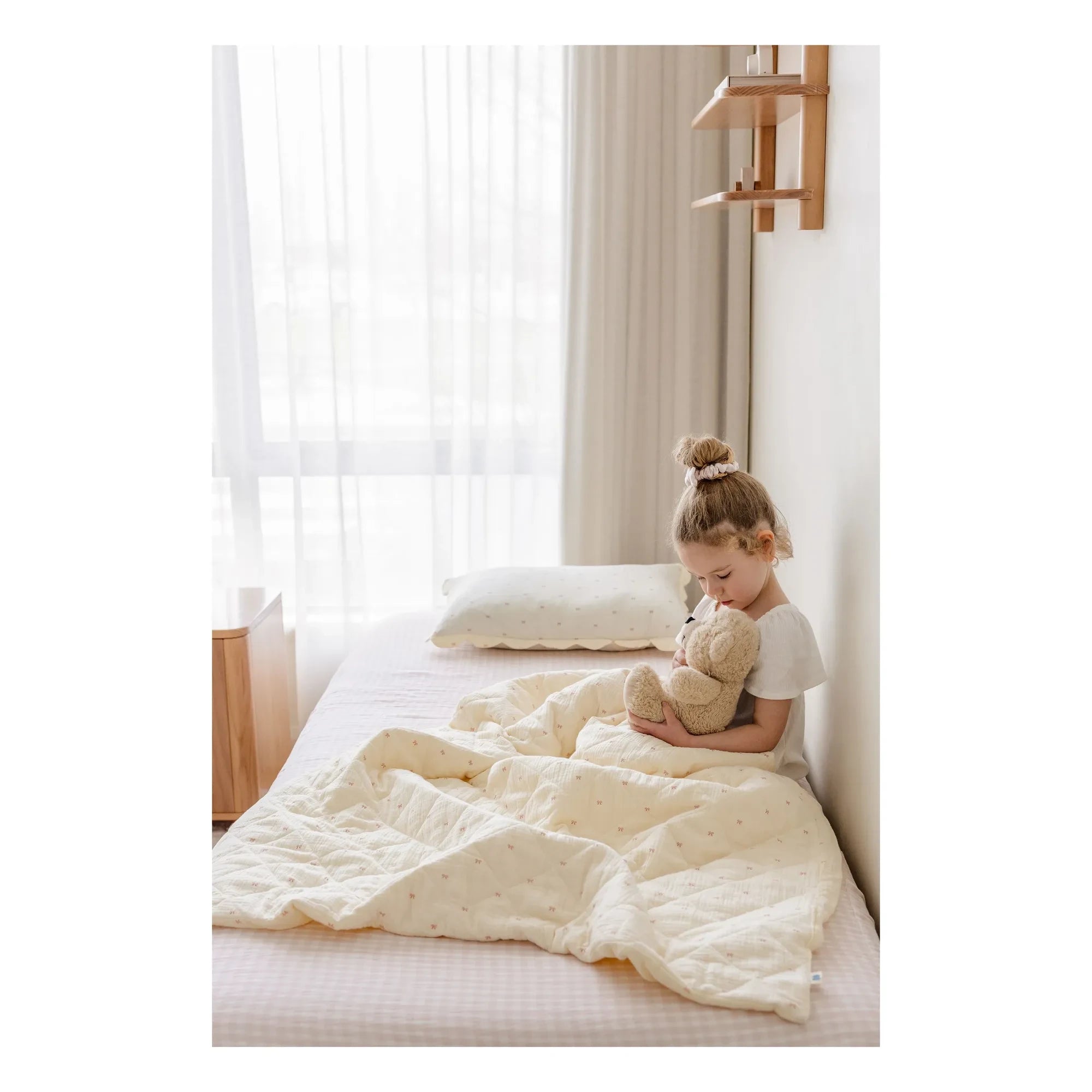 Soft Spot - Rosa Rose Bio-Baumwoll-Spannbetttuch | Hellrosa