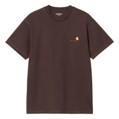 Carhartt WIP - American Script T-Shirt | Braun
