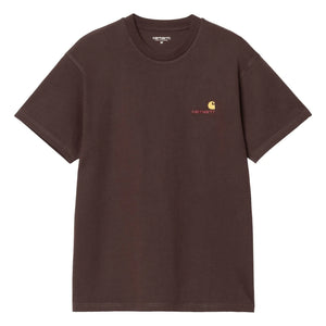 Carhartt WIP - American Script T-Shirt | Braun