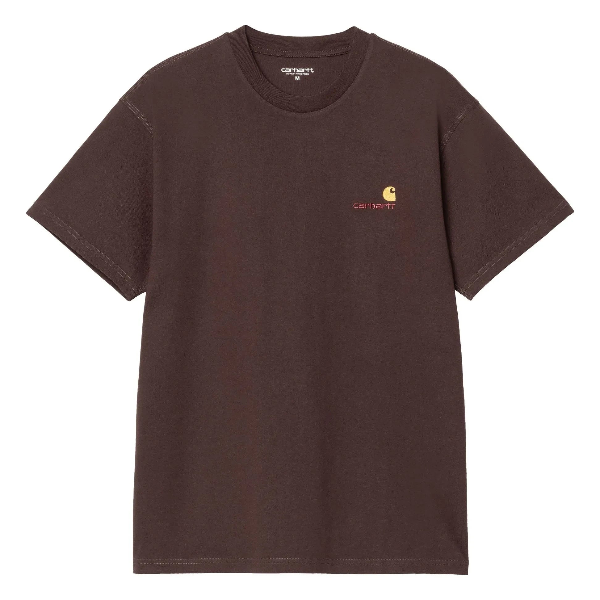 Carhartt WIP - American Script T-Shirt | Braun