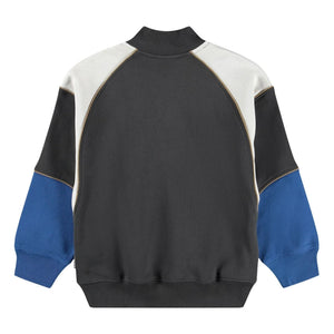 Molo - Marty organik pamuklu fermuarlı sweatshirt | Siyah