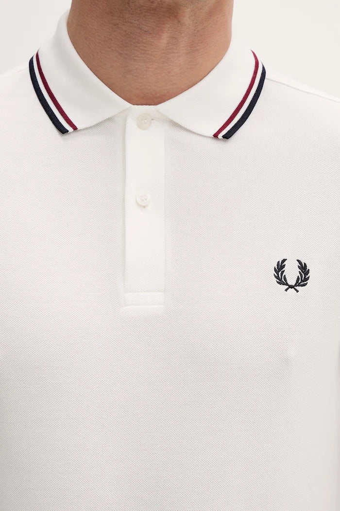 Fred Perry Twin Tipped Shirt Yakalı Pamuklu Tişört