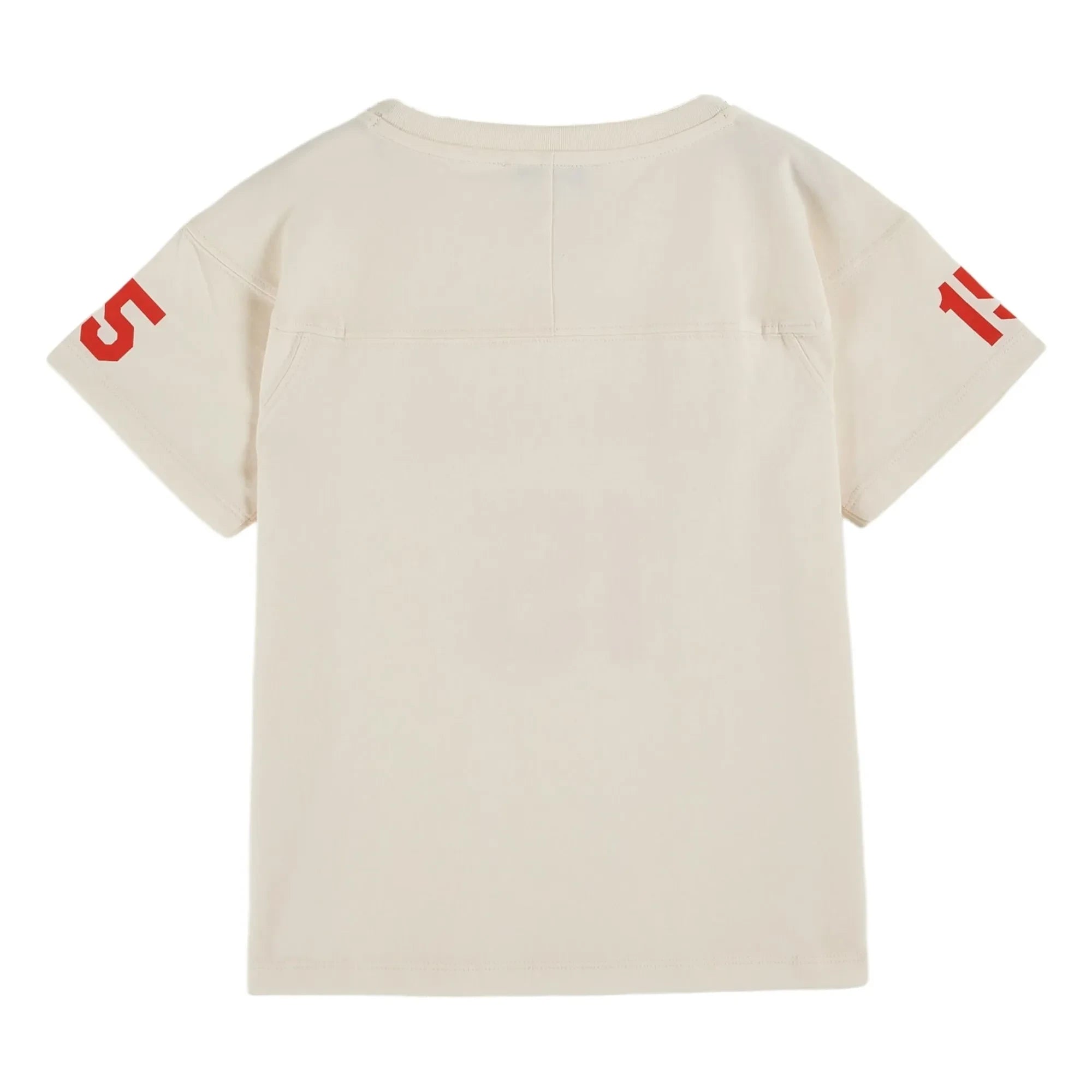 Emile et Ida - Organic cotton T-shirt Number | Ecru