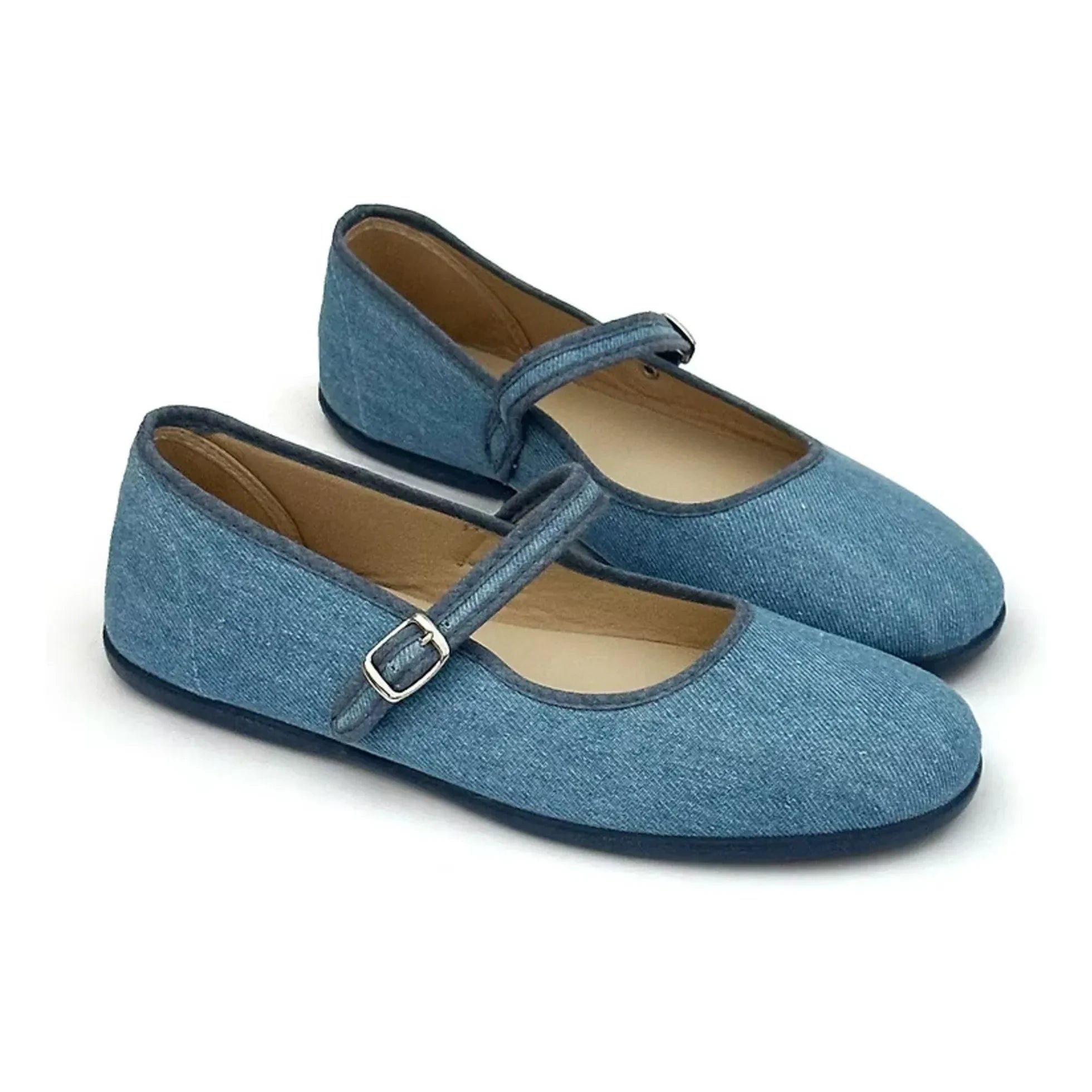 Hermosilla - Balerinler Cigogne Denim - Kadın koleksiyonu | Mavi