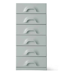 HKliving - 6 çekmeceli şifonyer | Açık Mavi