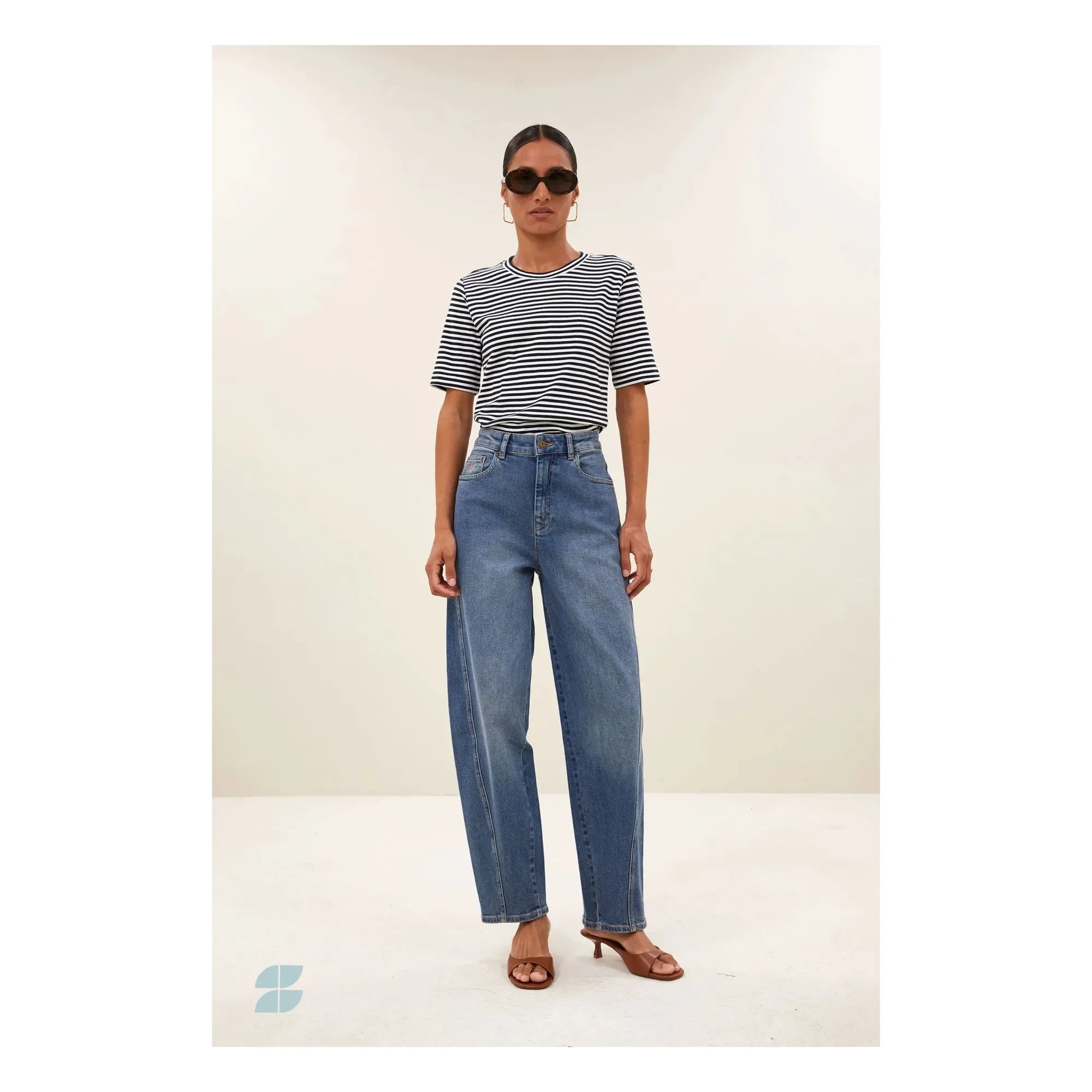 By Bar – Mid Begum Hose | Denim Blau