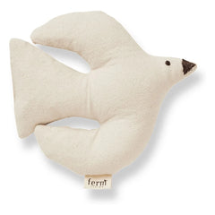Ferm Living Kids - Swif Vogel Plüschtier | Weiß