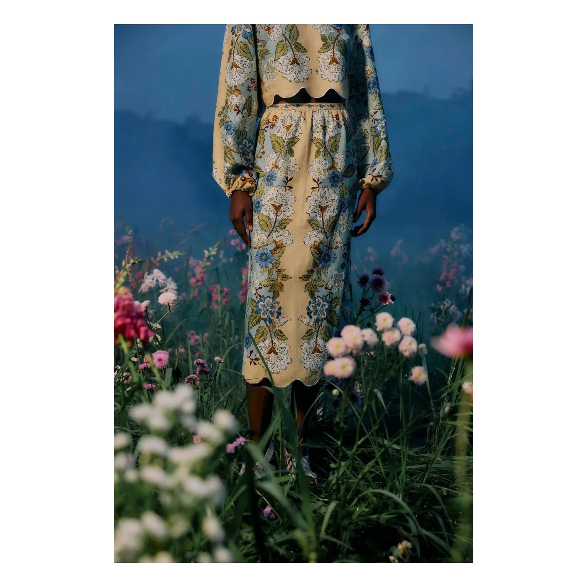Farm Rio - Garden Linen etek | Kum