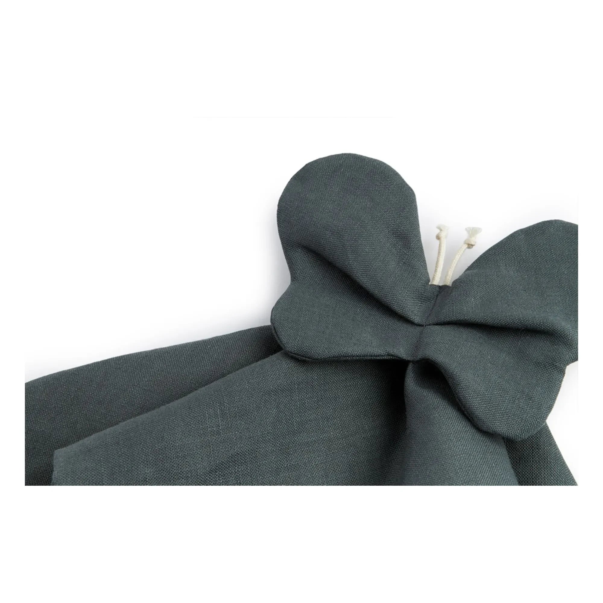 Nobodinoz - Butterfly Soft Toy - French Linen | Blue
