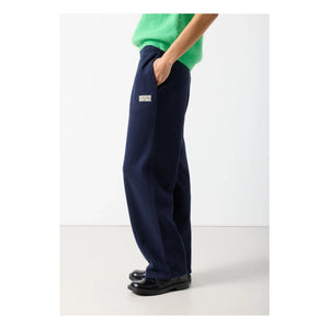 American Vintage - Plizzy Baumwoll-Jogger | Marine