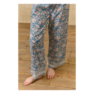 Louise Misha - Louka organik pamuklu pijama | Mavi