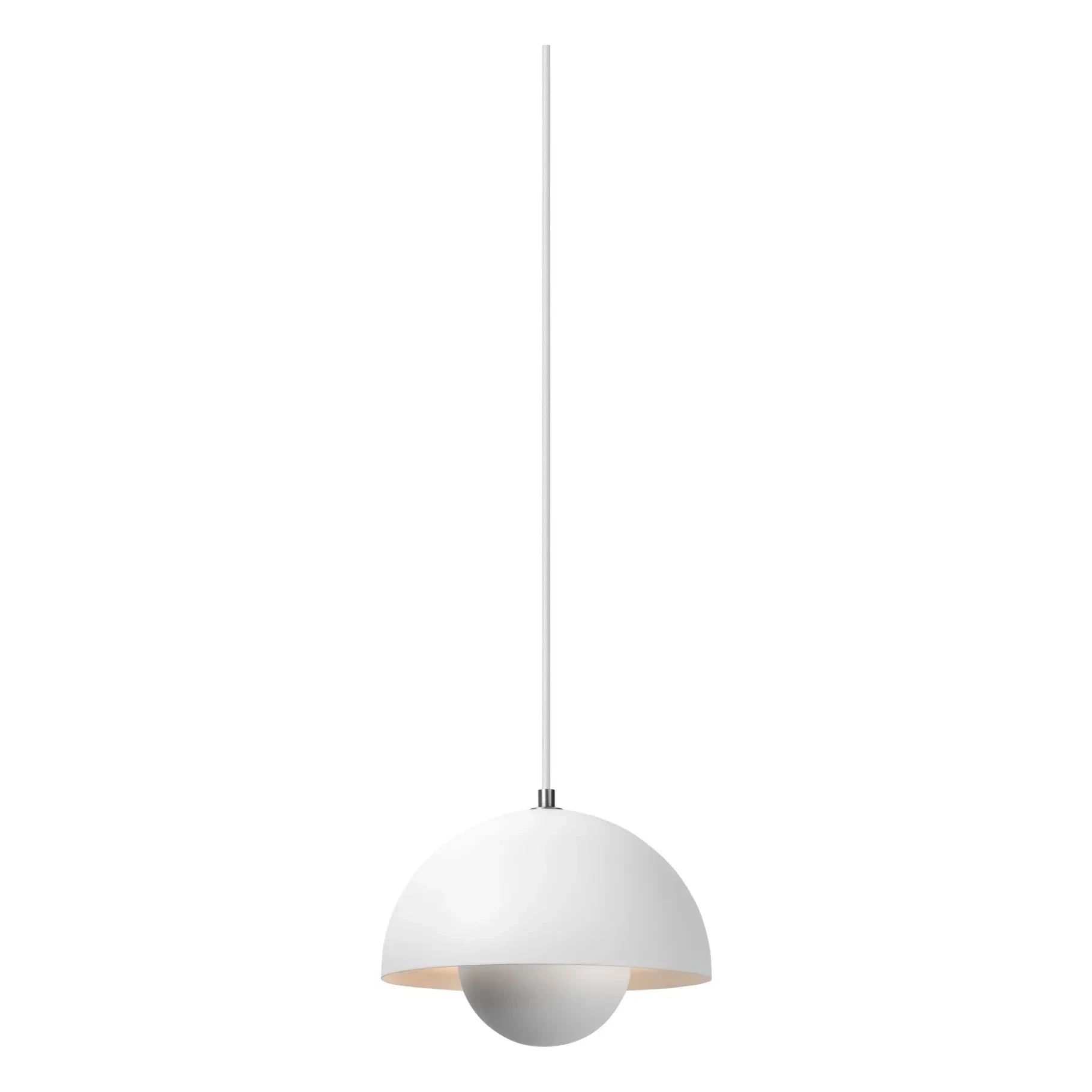 & Tradition - Flowerpot VP1 Pendelleuchte, Verner Panton | Weiß
