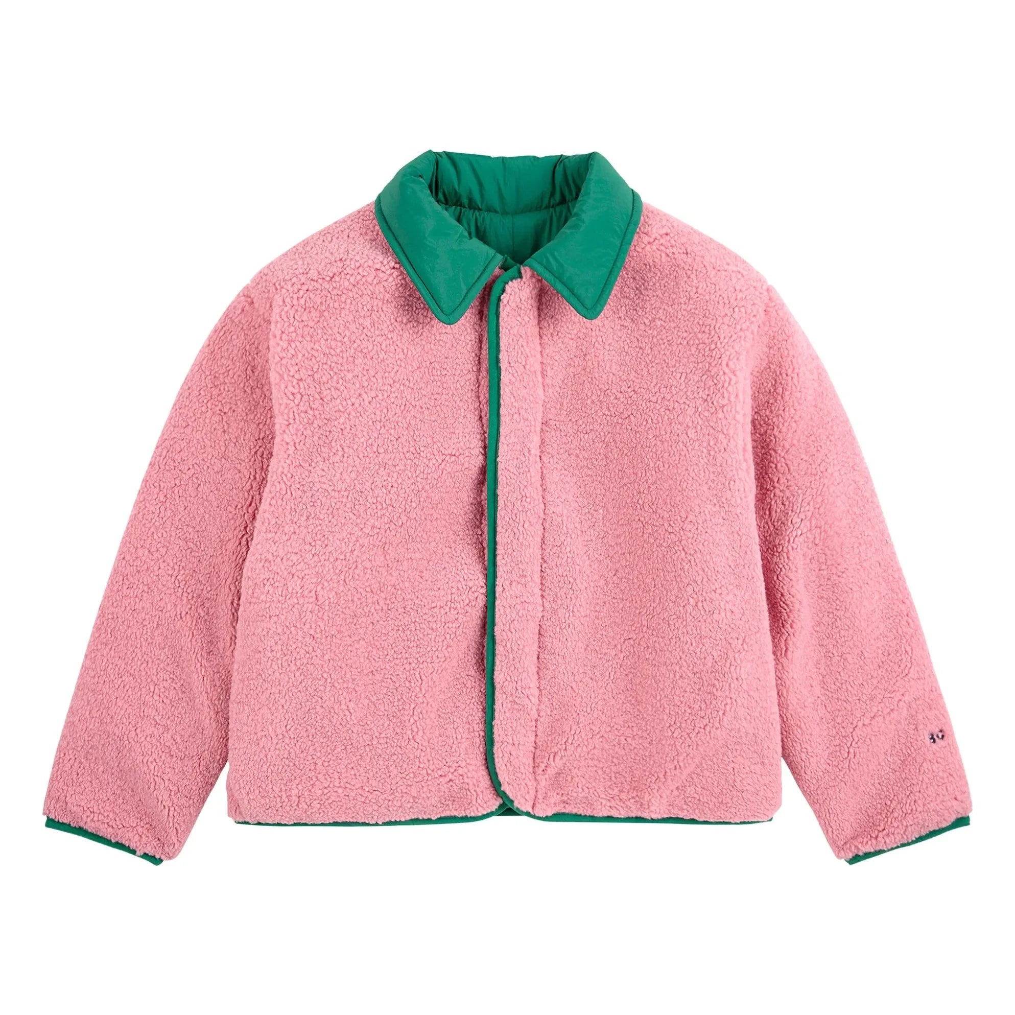 Bobo Choses - Reversible Waterproof Recycled Fiber Jacket | Green