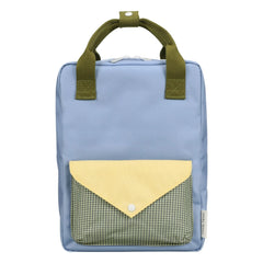 Sticky Lemon - Medium Envelope Backpack | Light blue