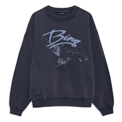 Anine Bing - Spencer sweatshirt | Washed Black