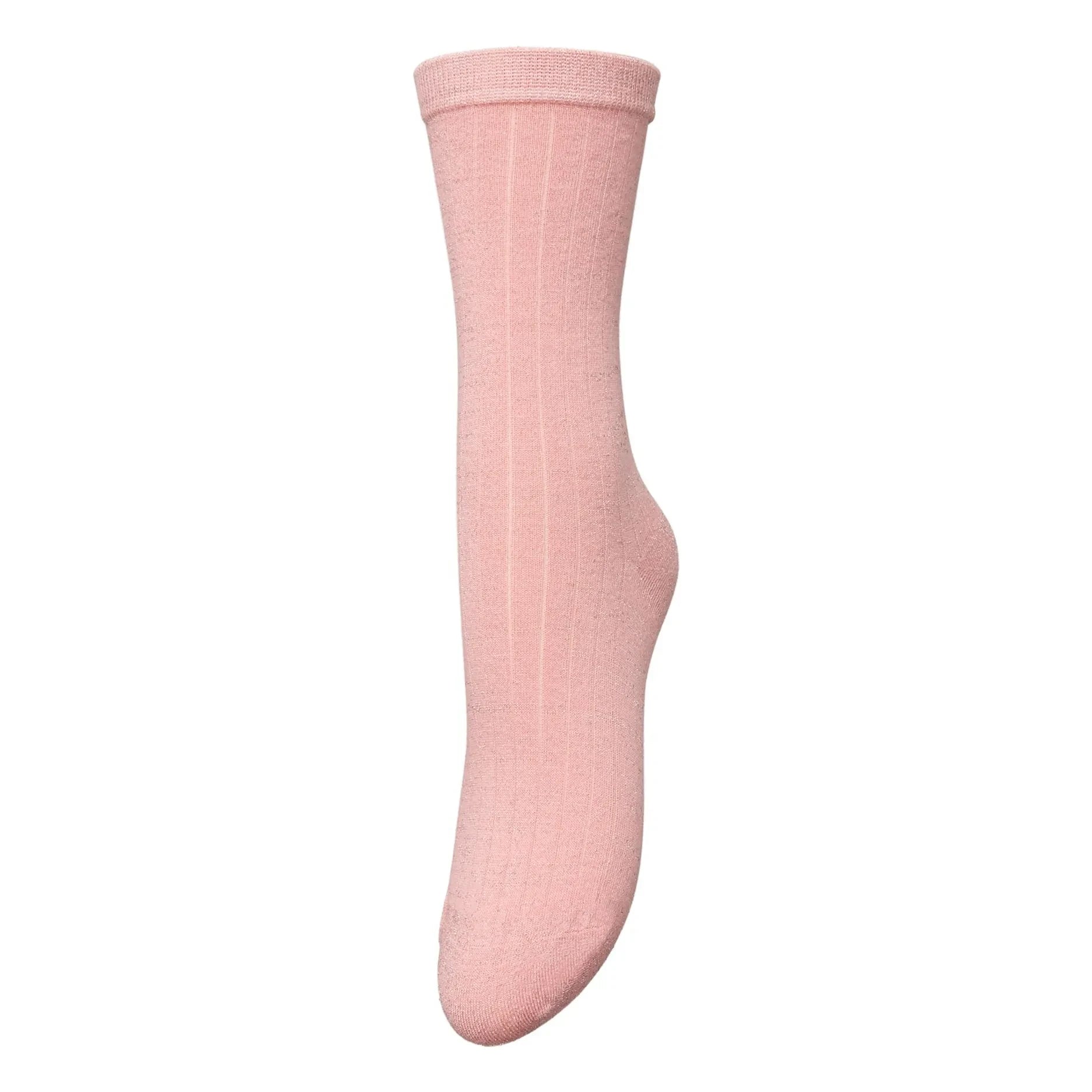Becksöndergaard - Simli Fitilli Çorap | Pembe