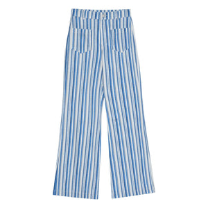 the new society - Olmo Baumwoll-Streifenhose | Blau