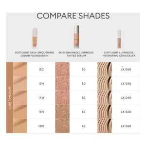 Rose Inc - Softlight pürüzsüzleştirici fondöten | 12C Orta Soğuk