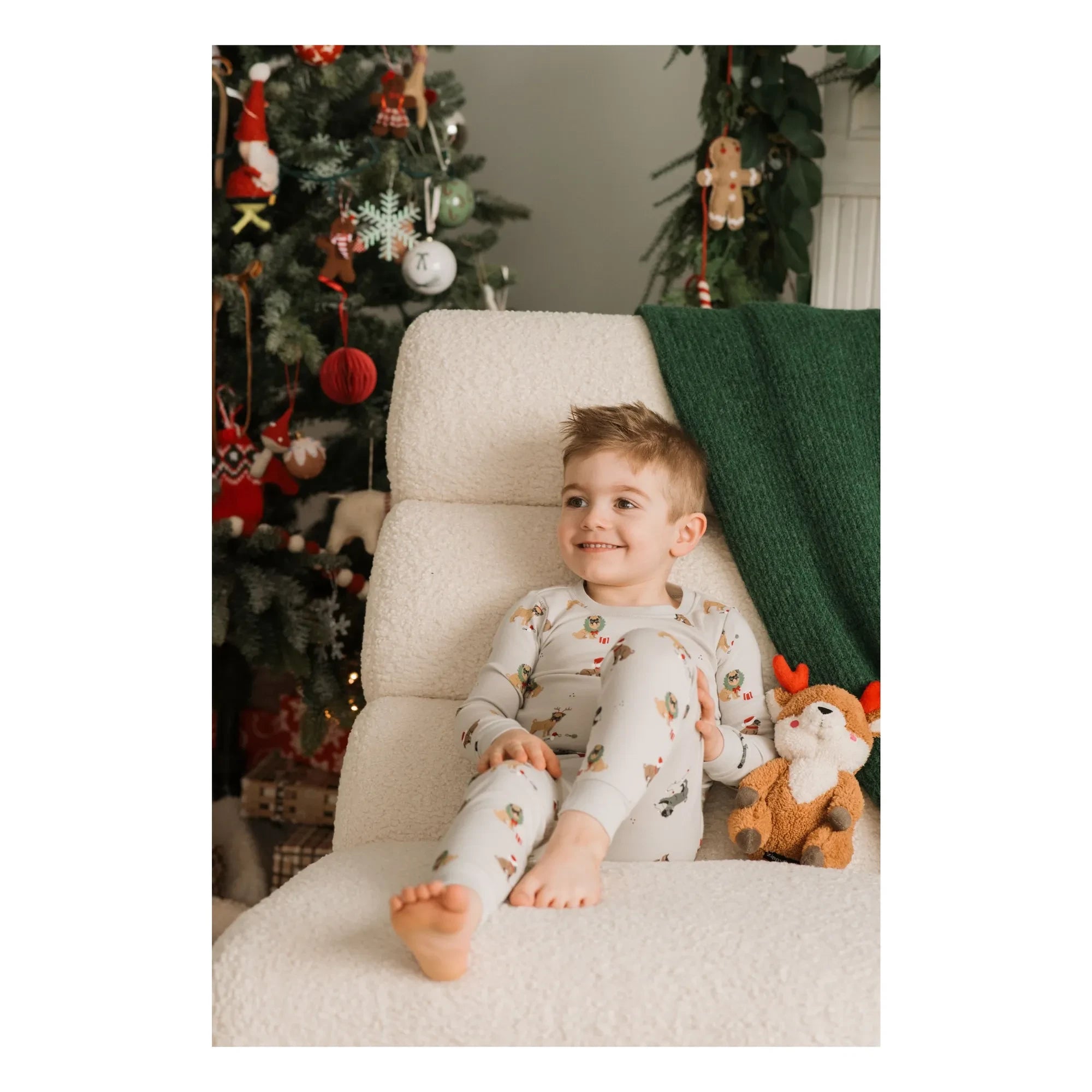 Petit Lem - Carlins Organik Pamuk Pijama | Gri