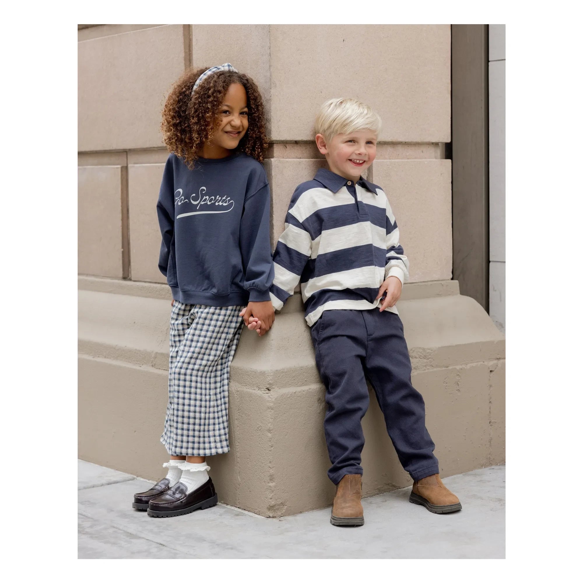 Rylee + Cru - Go Sports Sweatshirt | Marineblau
