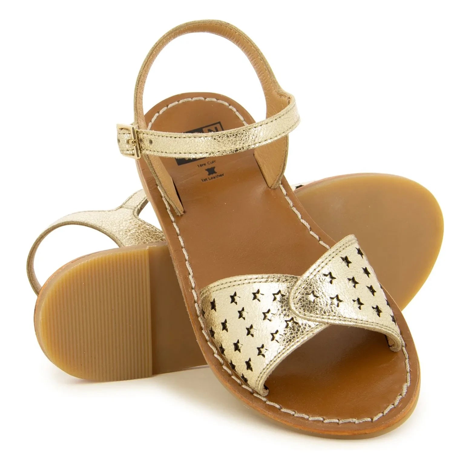 Bonton - Sandy Perfos Sandaletten | Gold