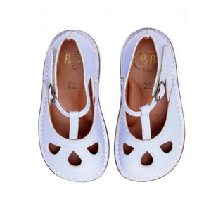 Pèpè – Zerkratzte Schuhe | Himmelblau