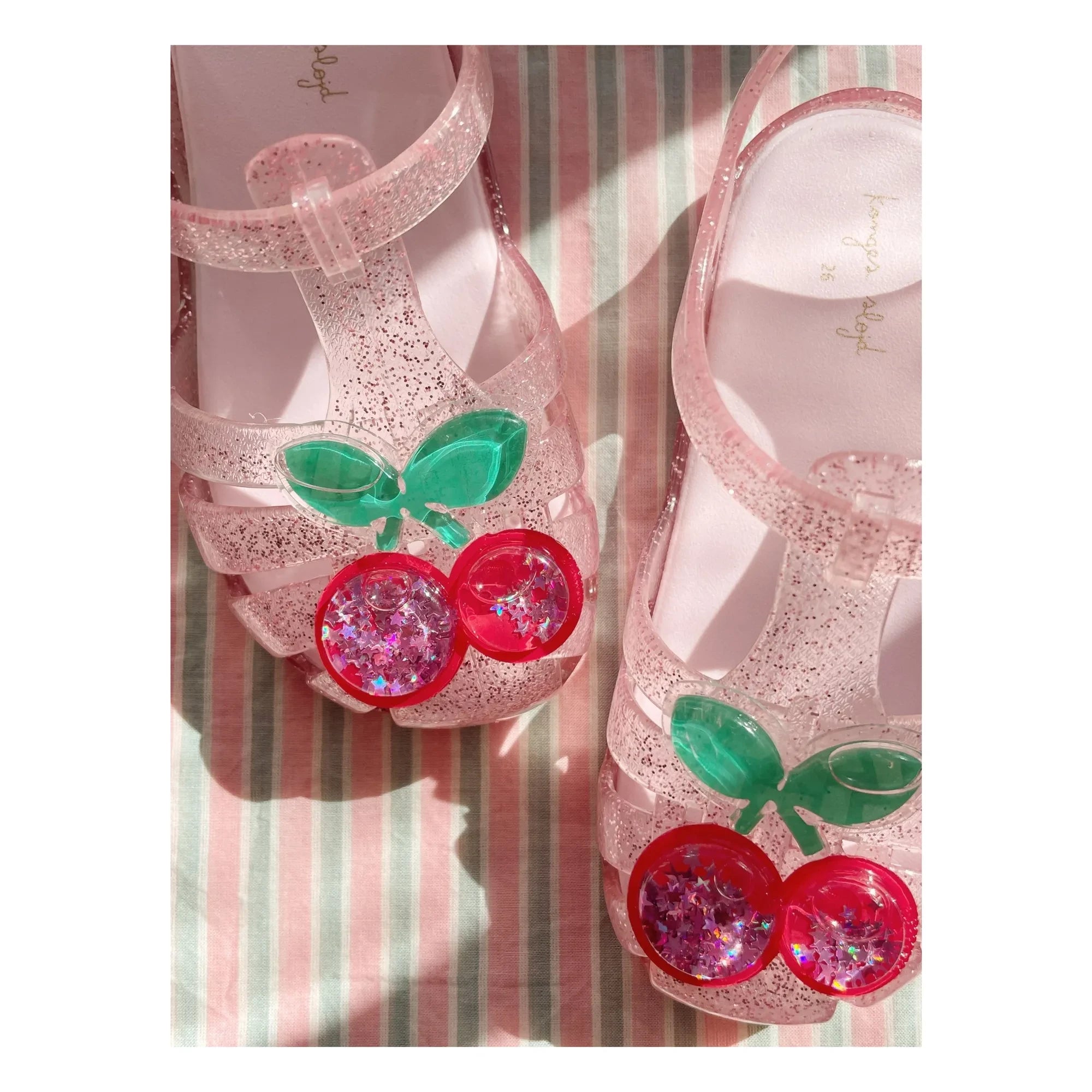 Konges Sløjd - Lilo Cerises su sandaletleri | Açık Pembe