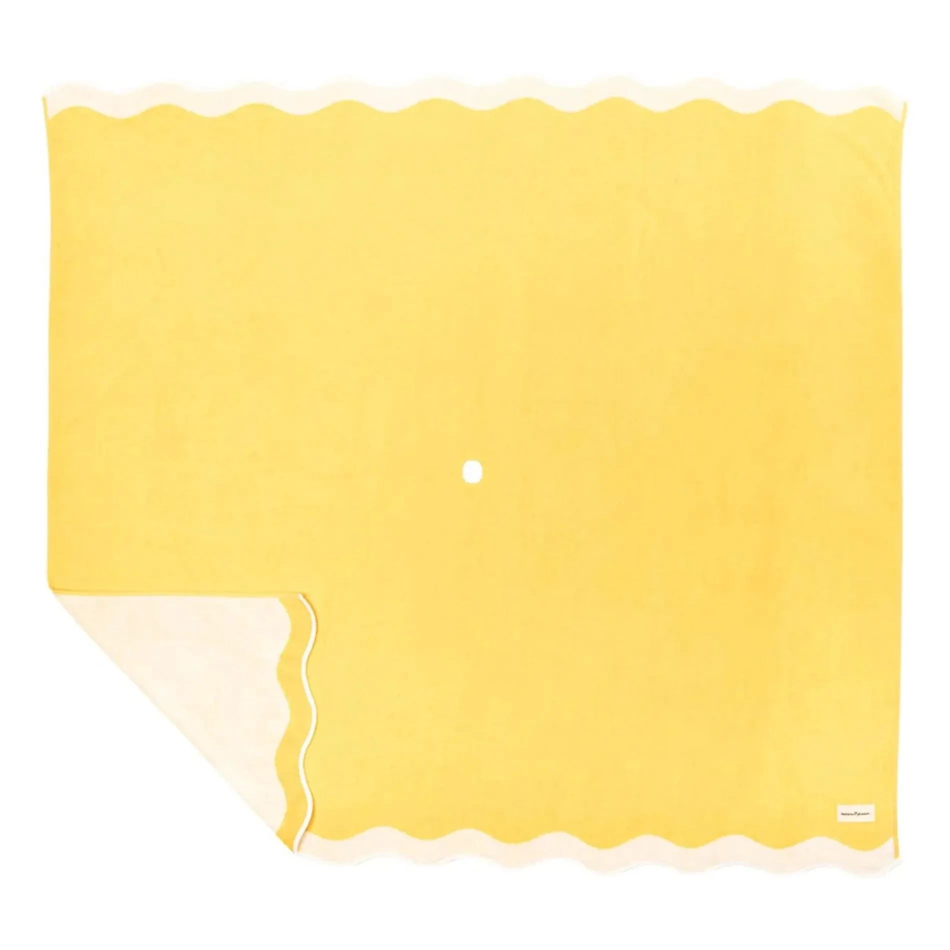 Business & Pleasure Co. - Perforated beach towel | Yellow