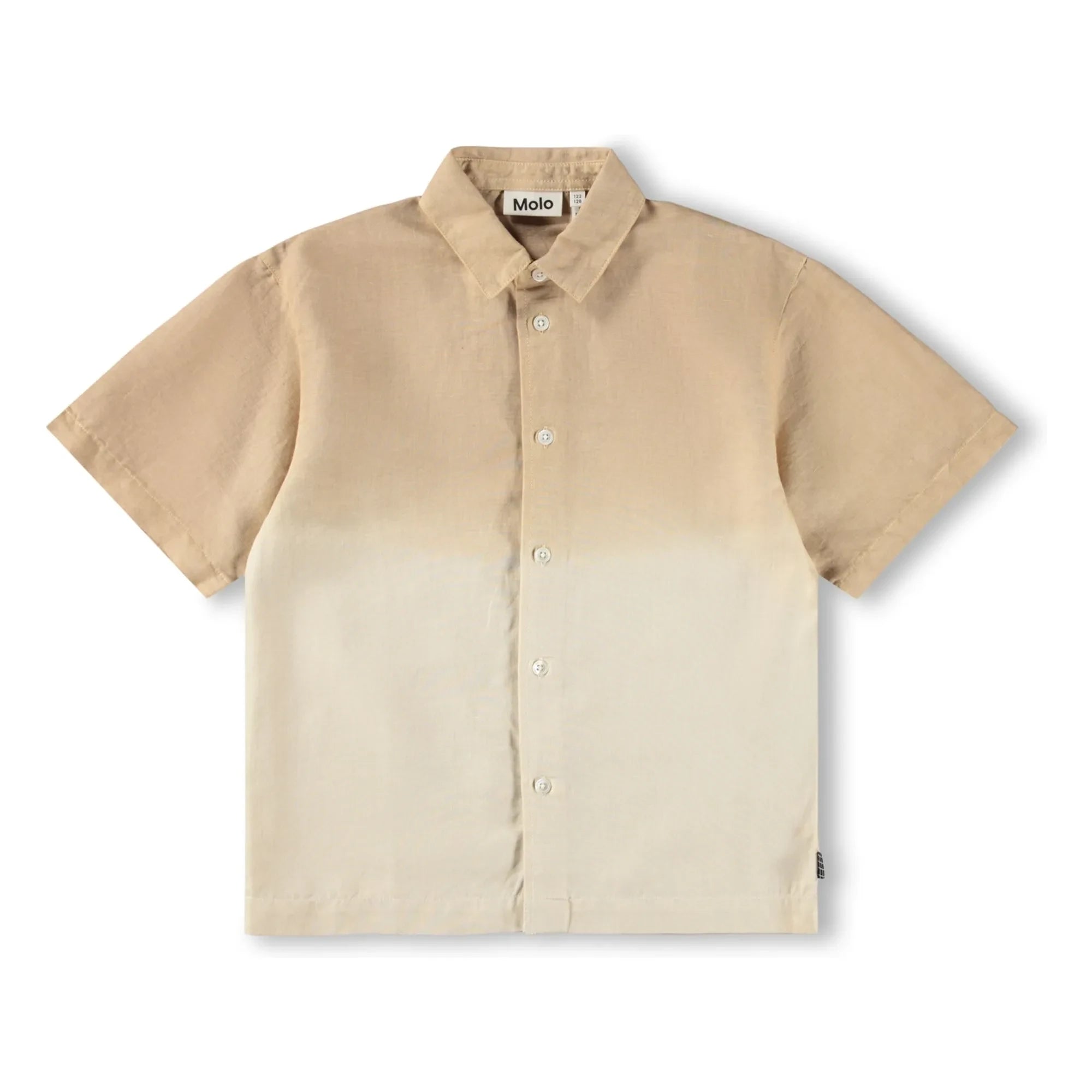 Molo - Richie Gradient Leinenhemd | Beige