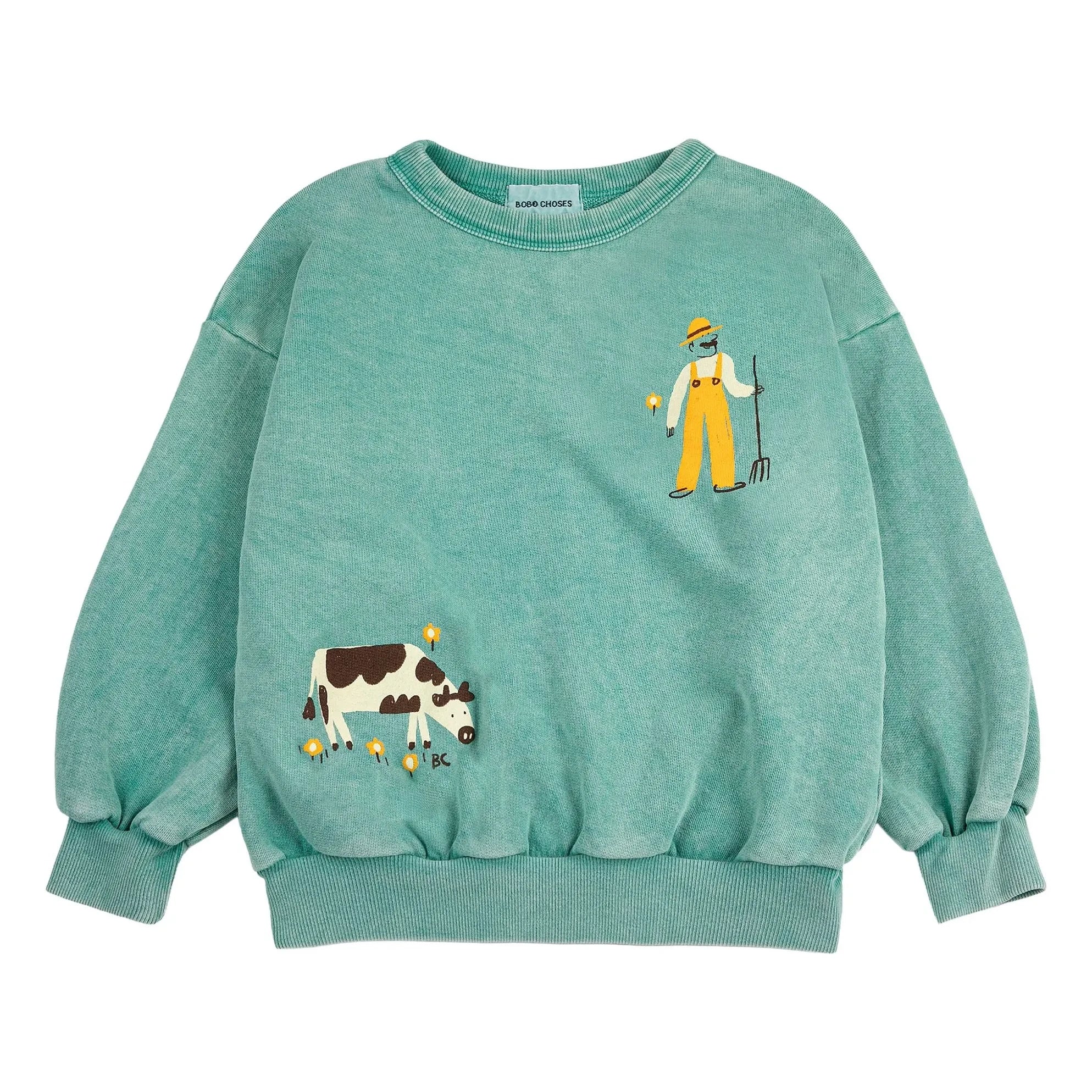 Bobo Choses - Sweat Farm Organic Cotton | Green