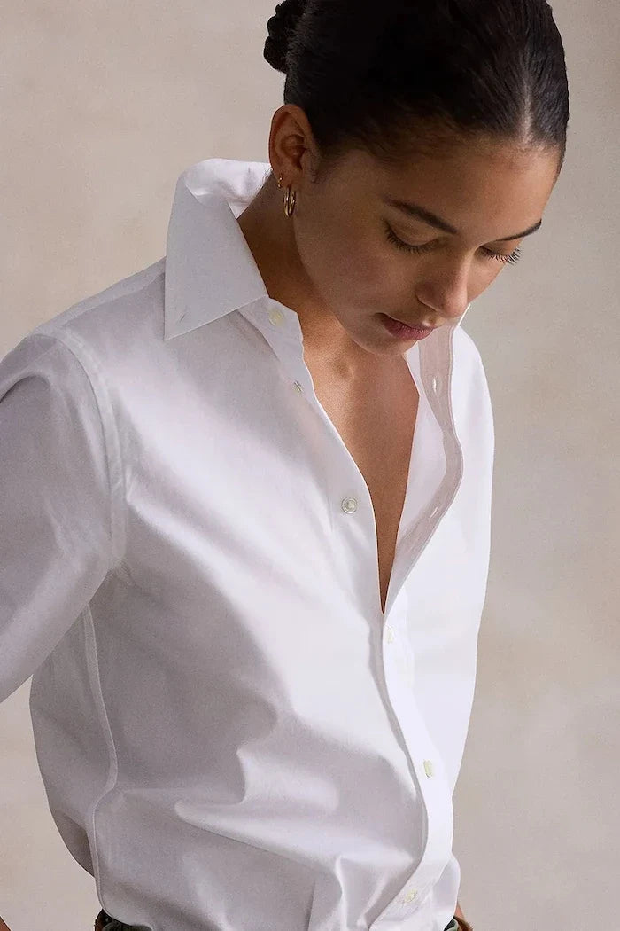 Polo Ralph Lauren Women's Cotton Elastane Shirt