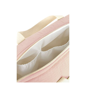 Nobodinoz - Gala Opera Waterproof Baby Changing Bag | Light Pink