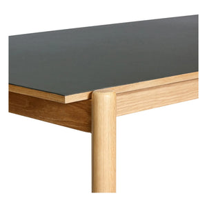 Hübsch - Oblique Oak Table | Black