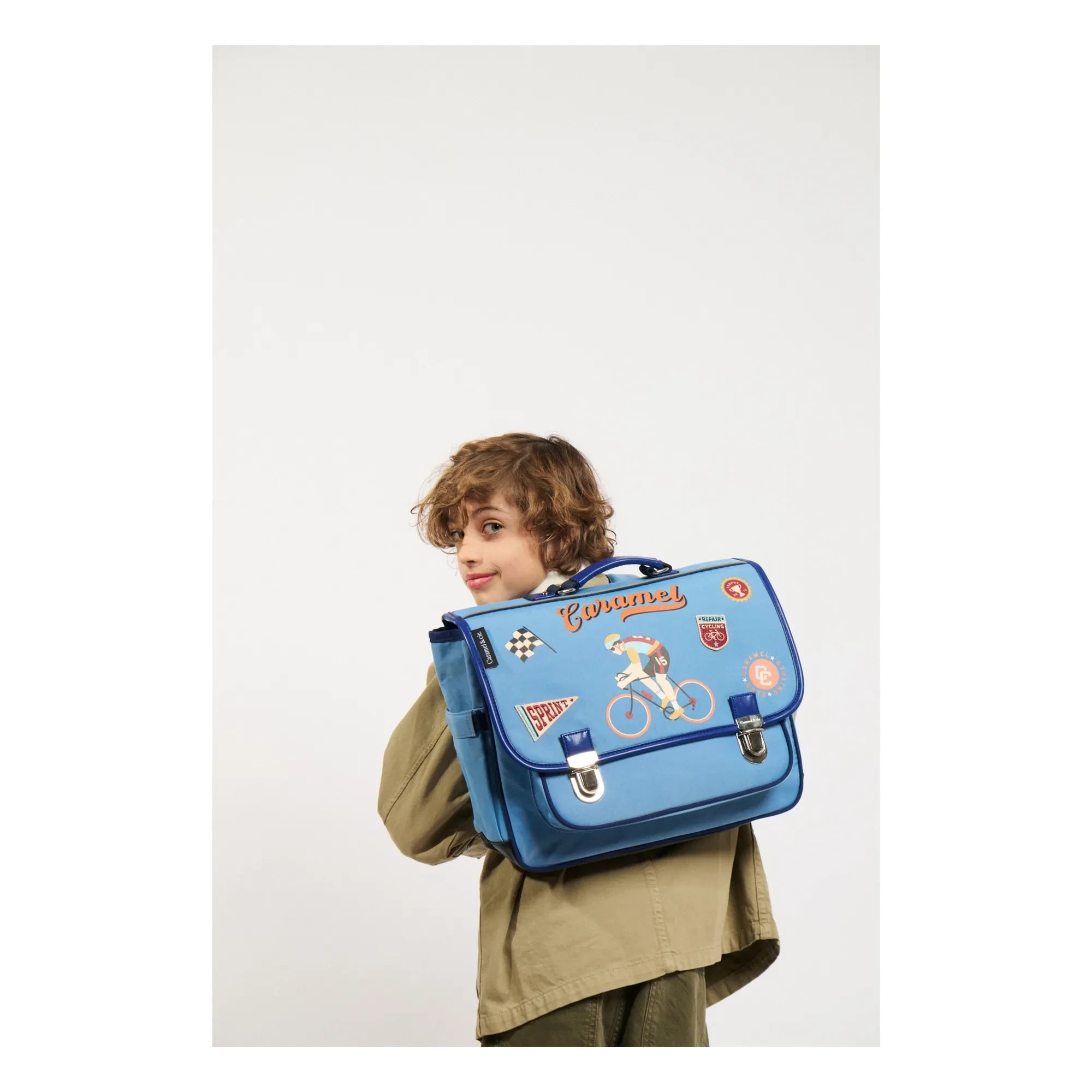 Caramel & Cie - Sprint Club folder | Light blue