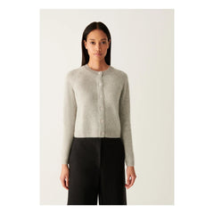 Bompard - Raglan Cashmere Cardigan | Silver Gray