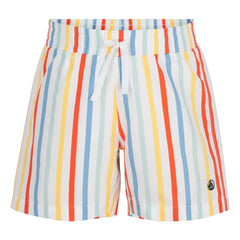 Petit Bateau - Geri Dönüştürülmüş Lifli Çizgili Mayo Şortu | Sarı