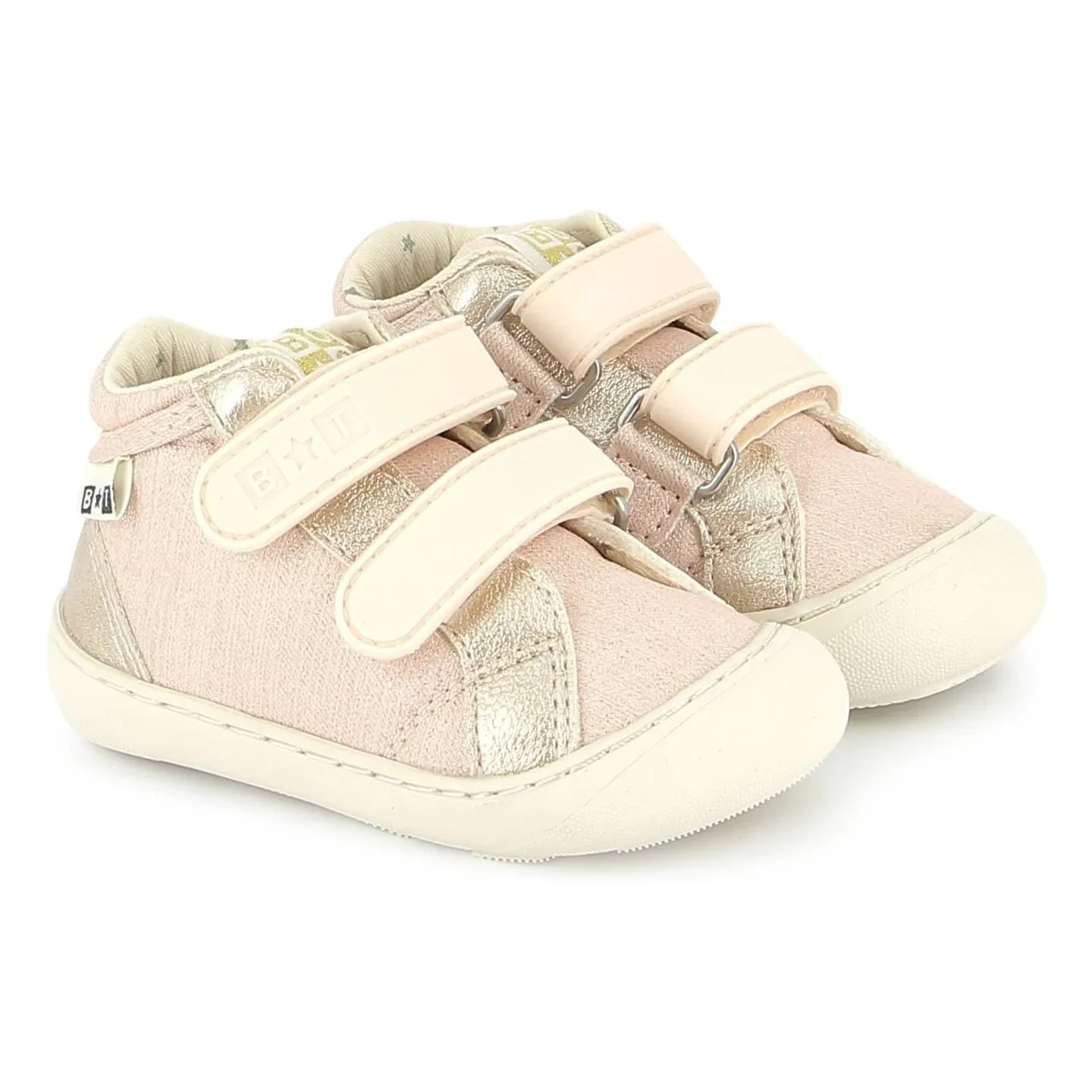 Bonton - Smoothie Easy Double Scratch Sneakers | Pudra pembe