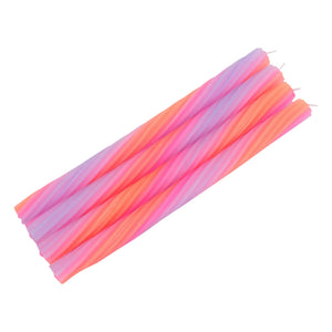 Lex Pott - Rope Candles - Set of 4 | Orange